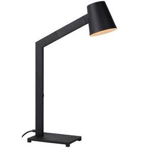 Lucide MIZUKO Bureaulamp 1xE14 - Zwart