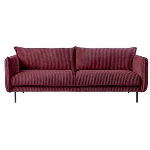 by fonQ Ribbon 4-zitsbank - Burgundy - Rib