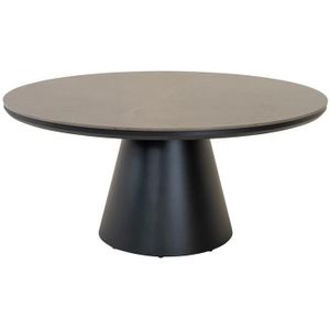 Lesli Living - Daxx eettafel Ø120 cm - matt antraciet
