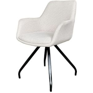 Livingfurn - Eetkamerstoel Duke Sand - Beige - 1 stuk