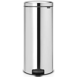 Brabantia NewIcon Pedaalemmer 30 L - Brilliant Steel