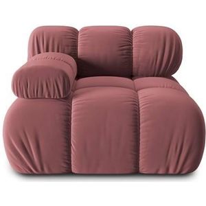 Milo Casa Tropea Modulair Bank Element - Hoek Links - Roze