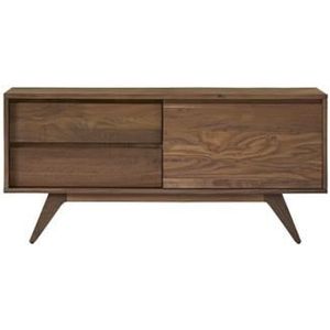 Tikamoon - Esmée - Massief notenhouten dressoir 130 cm