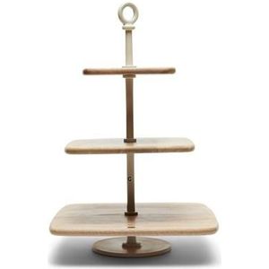 Riviera Maison Etagere 3 laags, handvat - Côte Des Basques - Beige