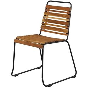 Nest outdoor Lasse houten tuinstoel naturel