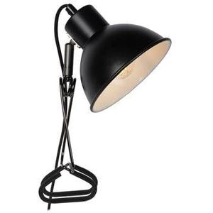 Lucide MOYS Klemlamp 1xE27 - Zwart