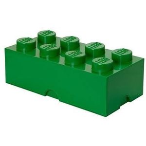 LEGO - Opbergbox Brick 8, Groen - LEGO