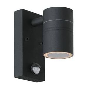 Lucide ARNE-LED IR Wandspot 1xGU10 - Zwart