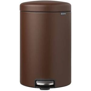 Brabantia NewIcon Pedaalemmer 20 Liter - Mineral Cosy Brown