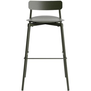 Petite Friture Fromme barkruk H75 Glass Green