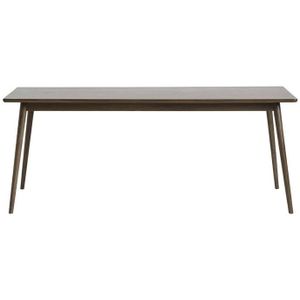 Eettafel Rechthoek 190cm - Eikenhout - Uitschuifbaar - Barrali - Giga Living