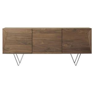 Tikamoon - Metric - Massief notenhouten buffet 175 cm