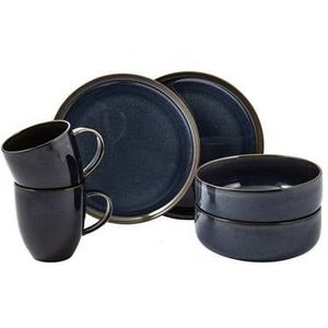 Villeroy & Boch Crafted Denim Serviesset Ontbijt 6-delig