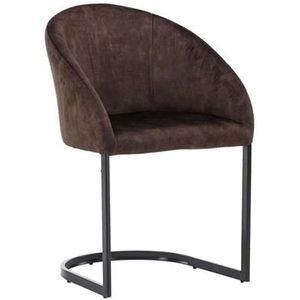 Venture Home Evening Stoel 65 x 82 x 56 - Donkerbruin - 2-pack