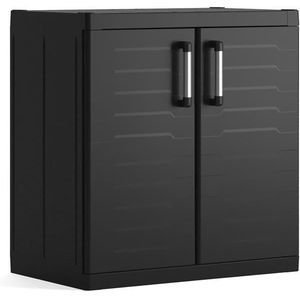 Keter Detroit XL Opbergkast laag - 2 planken