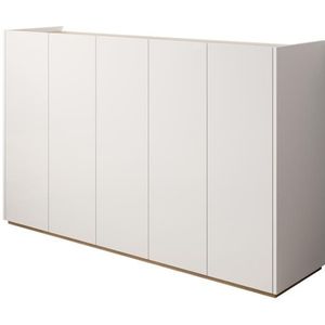 Meubella Schoenenkast Encore - Wit - 156 cm