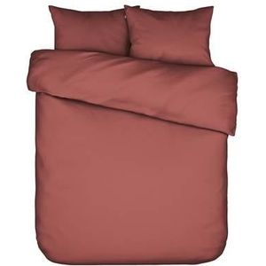 ESSENZA Minte Dekbedovertrek Dusty rose - Lits-Jumeaux - 240x200/220 cm