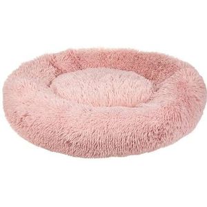 Beliani - KULU - Dierenbed - 80 cm - Roze - Nepbont