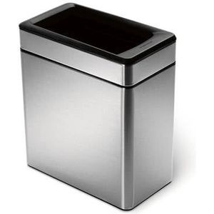 Simplehuman Profile Open Can Afvalemmer 10 L