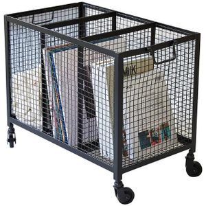 Tikamoon - Industriel - Metalen kast op wielen