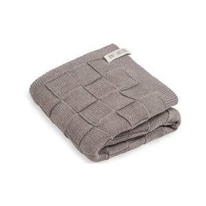 Knit Factory Handdoek Ivy - Taupe - 50x100 cm