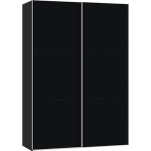 Jutzler Zwart 152 cm Schuifdeur Halkast