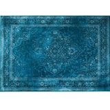 Dutchbone Rugged Vloerkleed 200 x 300 cm - Blauw