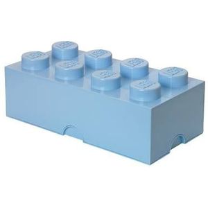LEGO - Opbergbox Brick 8, Lichtblauw - LEGO
