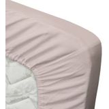 Ten Cate Katoensatijnen Topper Hoeslaken - 180x200 - Roze