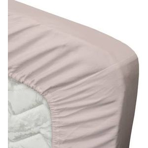 Ten Cate Katoensatijnen Topper Hoeslaken - 180x200 - Roze