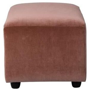 HKliving Jax Bank Element - Hocker Small - Royal Velvet - Magnolia