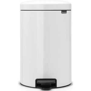 Brabantia NewIcon Pedaalemmer 20 L - Wit