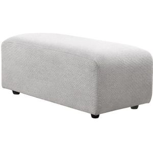 HKliving Jax Bank Element - Hocker Small - Geweven Stof - Naturel Melange