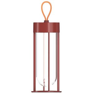 Flos InVitro Unplugged tafellamp LED oplaadbaar terracotta