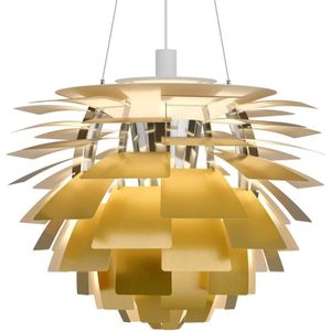 Louis Poulsen PH Artichoke hanglamp Ø72 LED messing