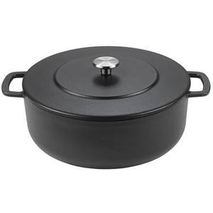 Combekk Sous Chef gietijzeren braadpan - 28cm - zwart