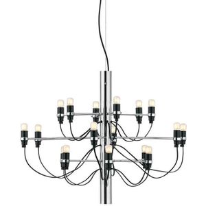 Flos 2097|18 by Gino Sarfatti kroonluchteropaal chroom