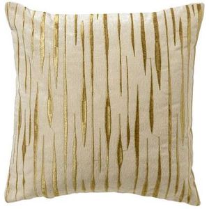 Dutch Decor CONNOR - Sierkussen 45x45 cm Summer Sand - beige - Inclusief binnenkussen