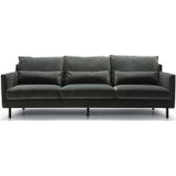 Sits Sally 3,5-Zits Bank Velvet Grijs