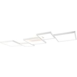 QAZQA Plafondlamp wit incl. LED 3 staps dimbaar 5-lichts - Lejo