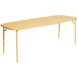 Petite Friture Week-end tuintafel 220x85 Saffron
