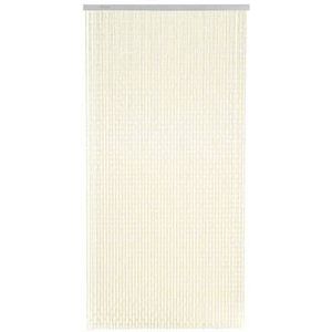 Livn deurgordijn Tube alu rail ivoorwit 100x230cm