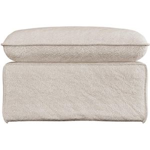 HKliving Nomad Hocker - Bouclé - Taupe