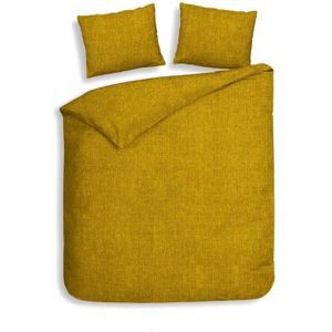 Heckett Lane Dekbedovertrek Flanel Franela - sunset gold
