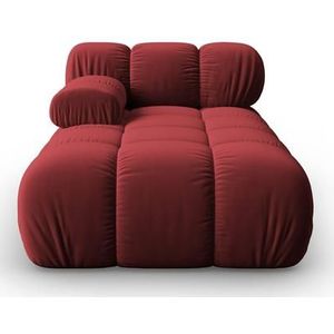 Milo Casa Tropea Modulair Bank Element - Chaise Longue Links - Bordeauxrood