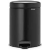 Brabantia NewIcon Prullenbak - 2 x 2 l - Matt Black