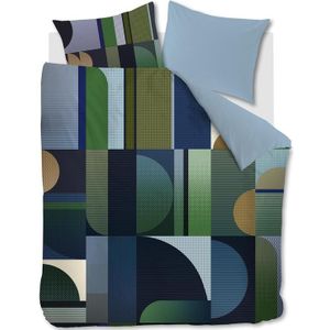 Kardol Utopia dekbedovertrek - 260x200|220 - Blauw Groen