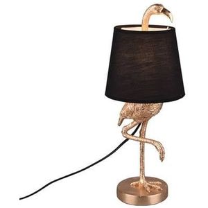 Reality Leuchten Tafellamp Lola Flamingo Goud 42cm
