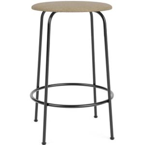 Audo Copenhagen Afteroom barkruk H65 gestoffeerd Audo bouclé 02