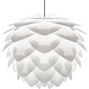 Umage Silvia Medium hanglamp white - met koordset zwart - Ø 50 cm